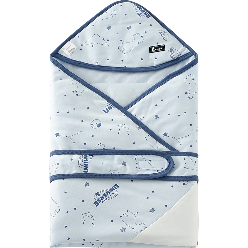 童泰(TONGTAI)秋冬新款新生婴儿男女宝宝婴儿床品用品婴童棉抱被棉抱毯孕婴童床上用品小童宝宝抱被