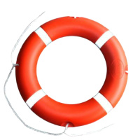 船用CCS成人实心救生圈聚乙烯塑料泳池游泳圈2.5kg儿童塑料浮圈 4.3kg成人救生圈CCS认证