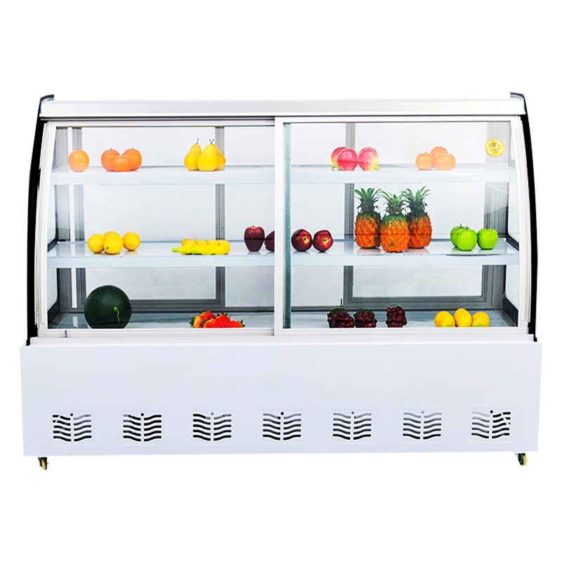 埃利斯(AILISI)1.8米多功能商用展示柜 熟食冷藏柜点菜柜 超市水果店 麻辣烫柜 商用冷柜 冰柜