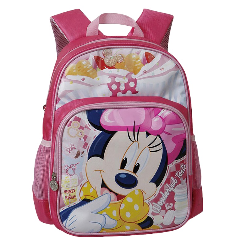 迪士尼(Disney)儿童书包小学生1-3年级护脊背包男女减负双肩包0318