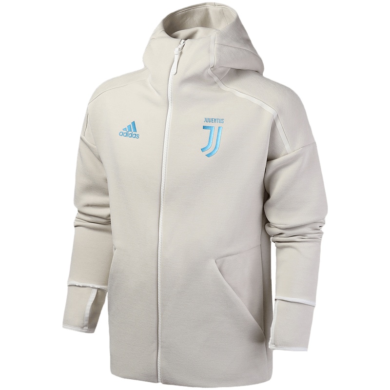 阿迪达斯男服夹克ZNE尤文图斯外套足球休闲运动服DX9213