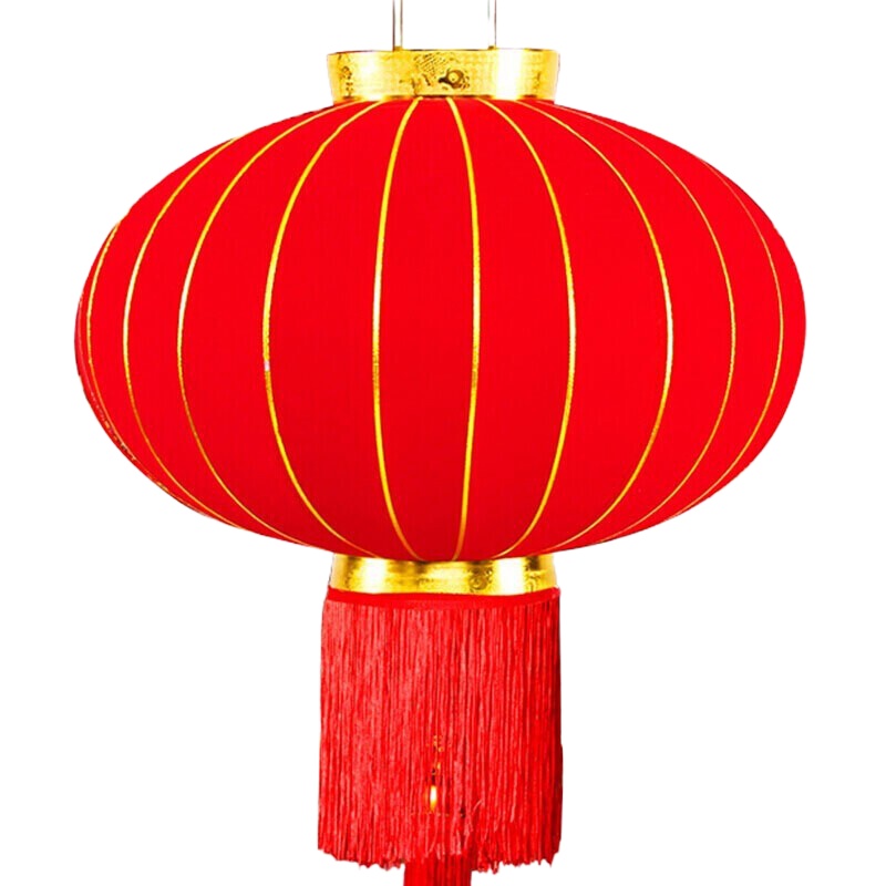 企购优品铁口段布大红灯笼150#