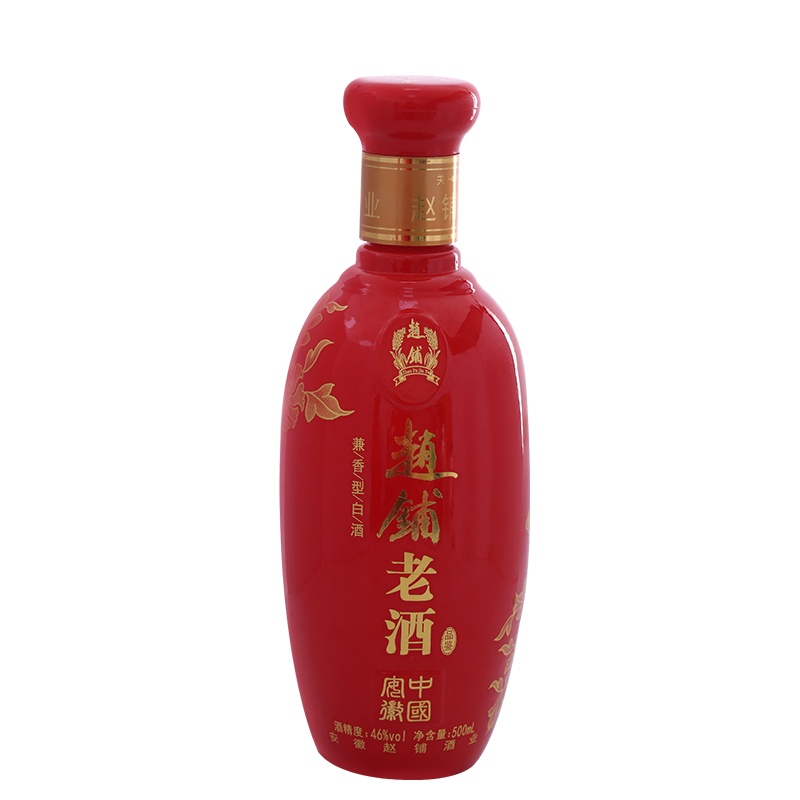 赵铺老酒 500mL/46度 国产兼香型白酒纯粮食自酿酒水原浆老酒