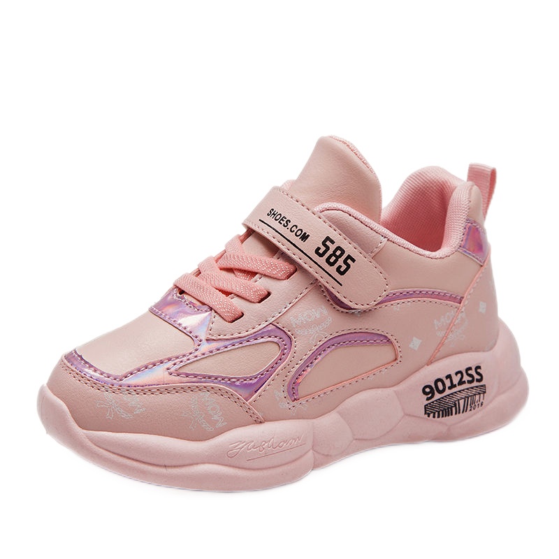 儿童鞋子女童运动老爹休闲鞋2020春秋新款小学生中大童小女孩跑步臻依缘