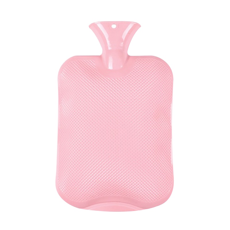 壹志注水式热水袋传统暖手宝居家PVC暖手袋住校学生寝室宿舍孩子保暖安全防爆灌水防烫儿童老人孕妇煖袋2000ML粉色