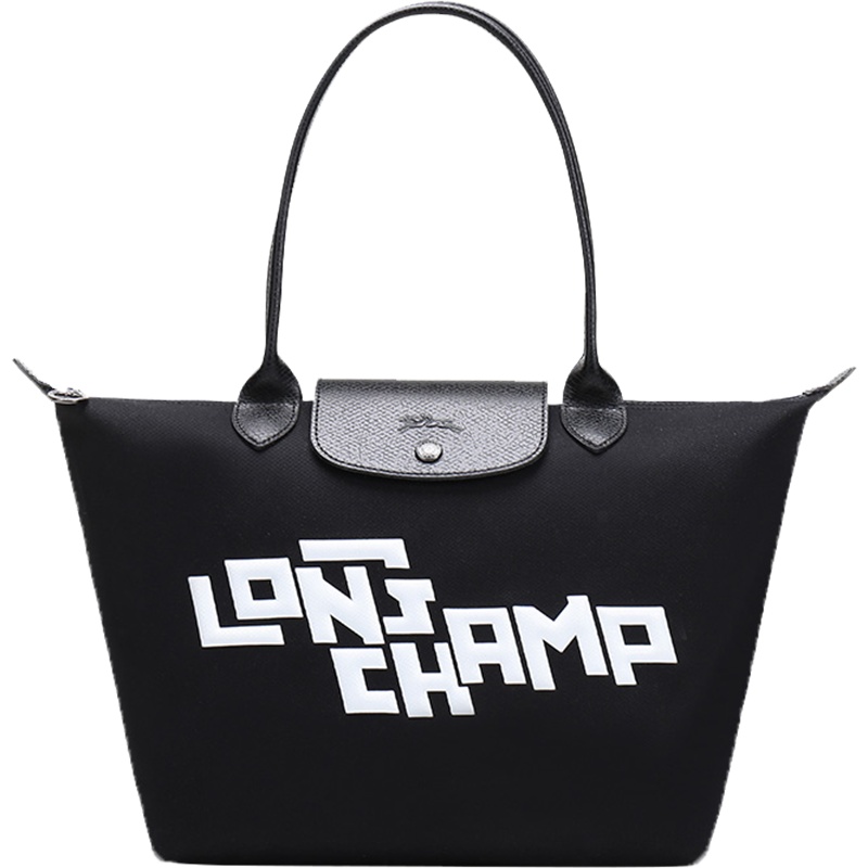 LONGCHAMP 珑骧 女士织物小号长柄手提单肩包购物袋 2605 438