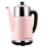 ASHMORE/艾诗摩尔 电热水壶AS-A6190家用全自动保温一体断电水瓶大容量恒温喝泡茶 茱萸粉
