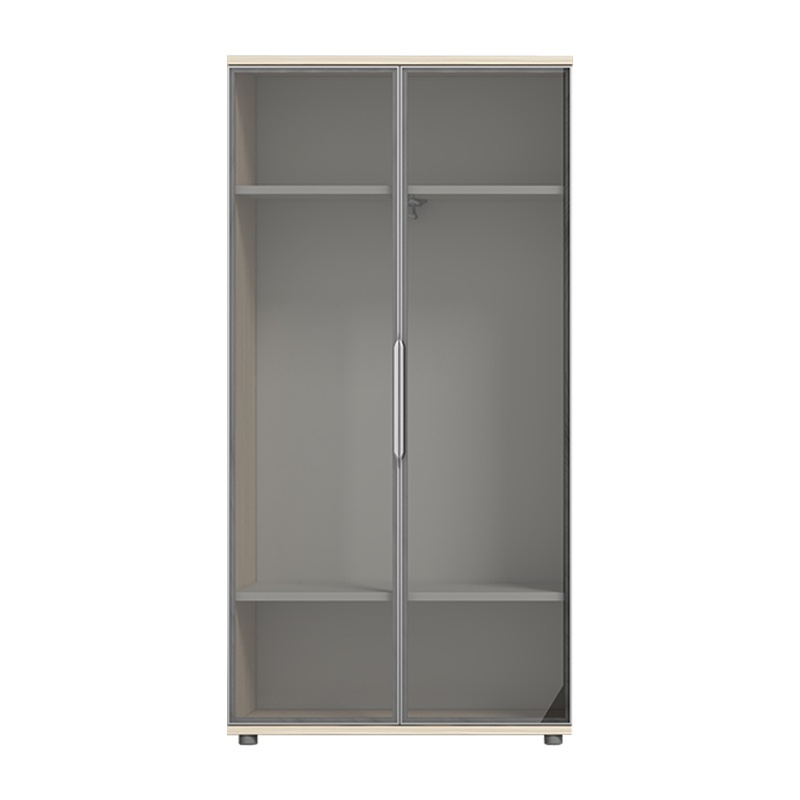 匡大 办公柜储物柜资料柜 两门玻璃办公柜 KDT-13F1008