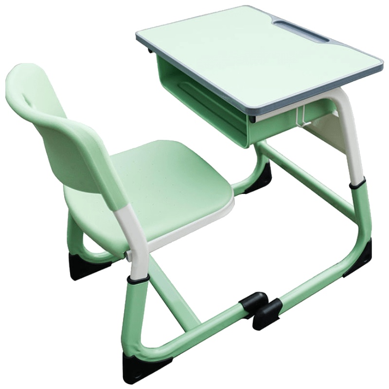 中小学生学习桌书桌可升降套装家用教室学校辅导班单人课桌椅10套起售安心抵