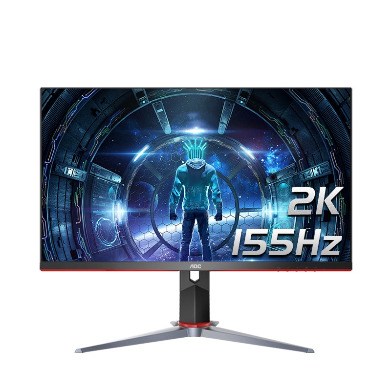 冠捷(AOC)27英寸显示器 2K高清IPS面板1ms响应155Hz游戏台式液晶电脑旋转升降可壁挂高分电竞显示屏( Q27G2S)
