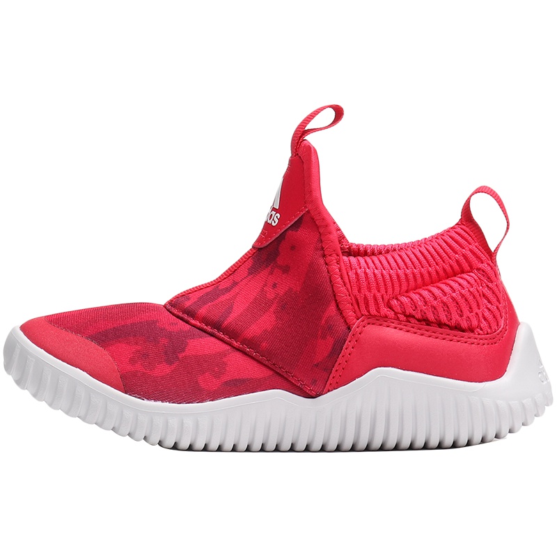 【自营】adidas童女鞋小童儿童鞋海马一脚蹬休闲运动鞋D96833