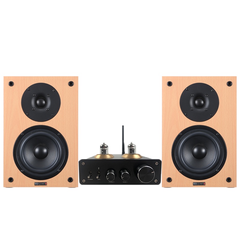 MBQUART德国歌德MB303C无线蓝牙发烧功放无损蓝牙美国高通进口芯片功放组合音响台式音箱套装迷你桌面台式音响