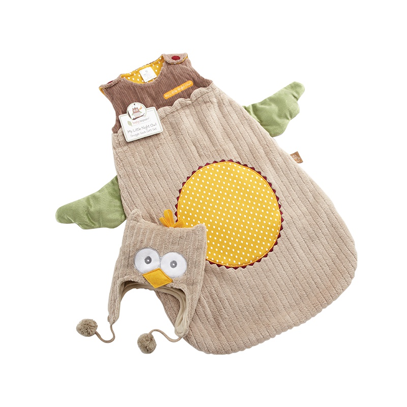 babyaspen可爱猫头鹰睡袋BA15002NA