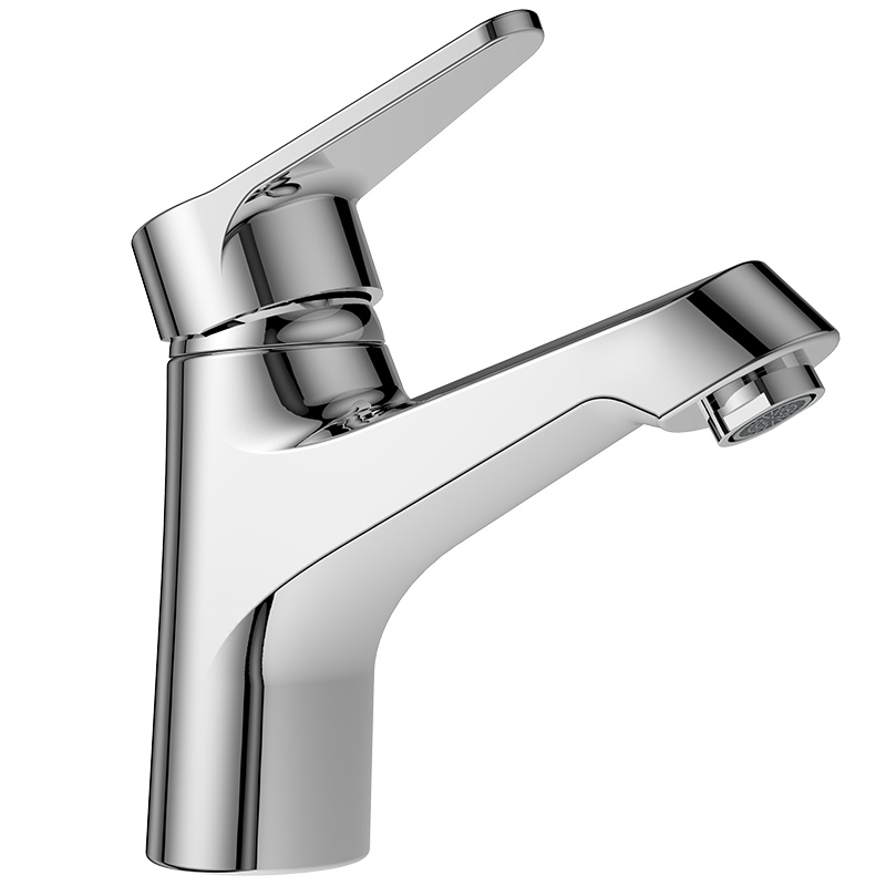 法恩莎卫浴全铜面盆水龙头单孔冷热洗脸盆洗手盆水龙头