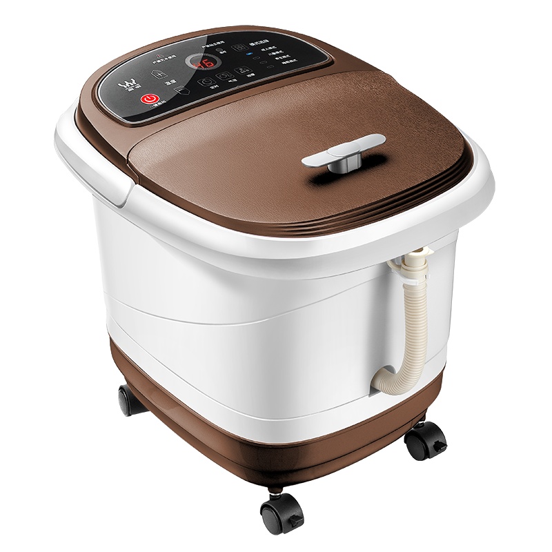 皇威(HUANGWEI)足浴盆 H-6230C电动款按摩器材加热泡脚盆洗脚盆深桶沐足浴家用足疗熏蒸电动恒温可拆卸按摩盘