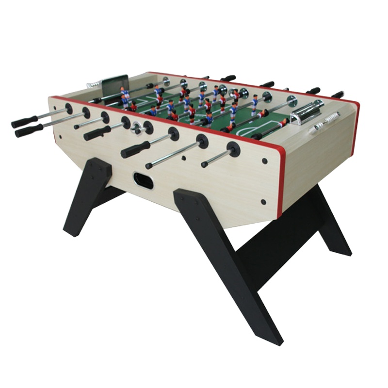 法式比赛型桌上足球足球桌台亲子足球机 专业法式伸缩杆