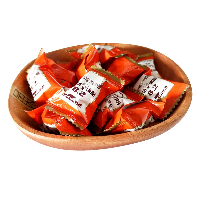 UHA悠哈特浓牛奶糖椰子味袋装300g结婚喜糖零食品