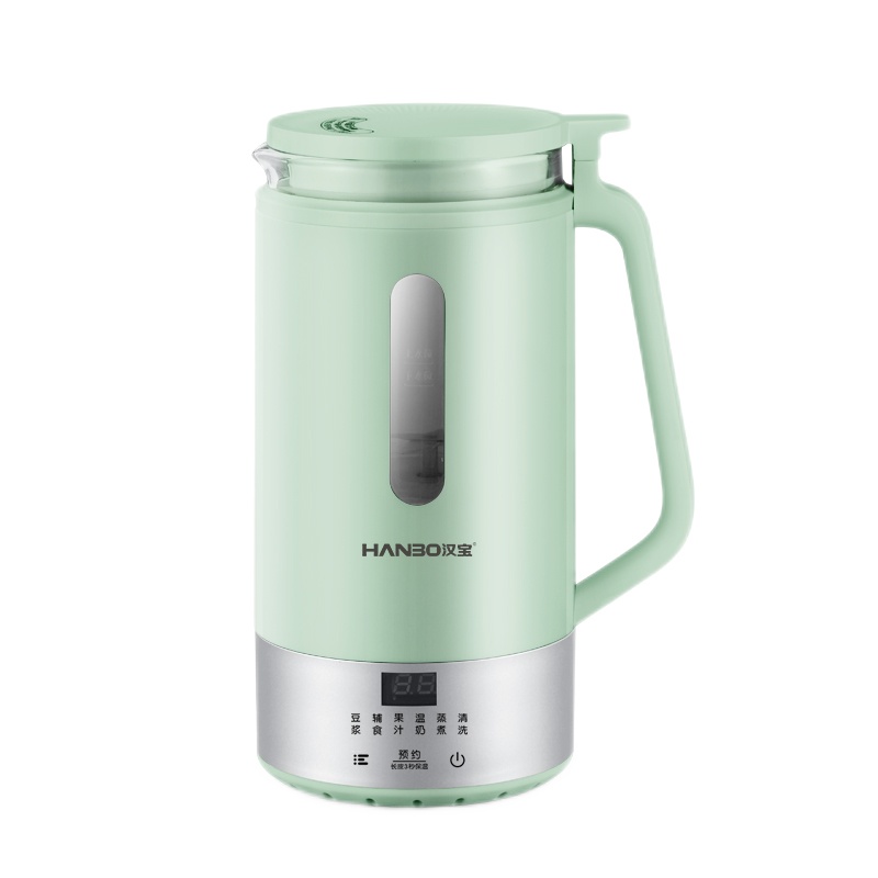 [苏宁宜品认证]迷你豆浆机家用小型破壁机免过滤多功能全自动智能辅食料理机1-2人