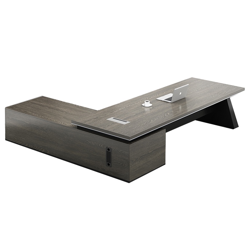 质凡办公家具老板桌总裁班台桌经理桌