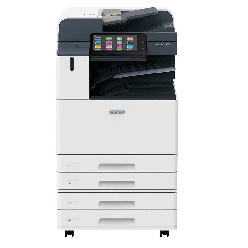 富士施乐(Fuji Xerox)ApeosPort 5570 CPS 4Tray(含C3型小册子装订器) 激光黑白复合机