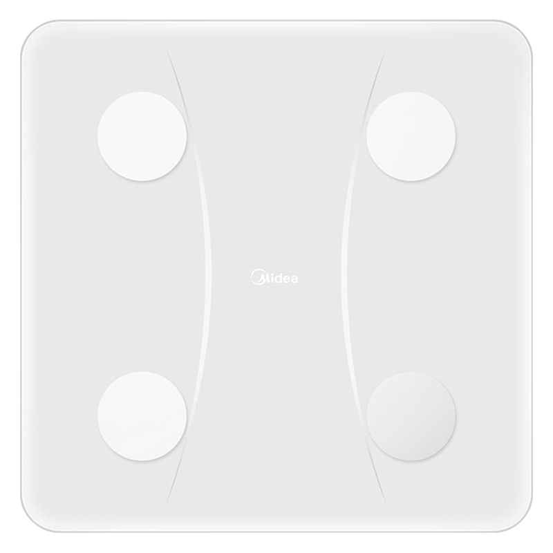 美的新款体脂秤usb充电智能精准家用成人健康称人体测脂肪称电子称智能体重秤迷你秤男女