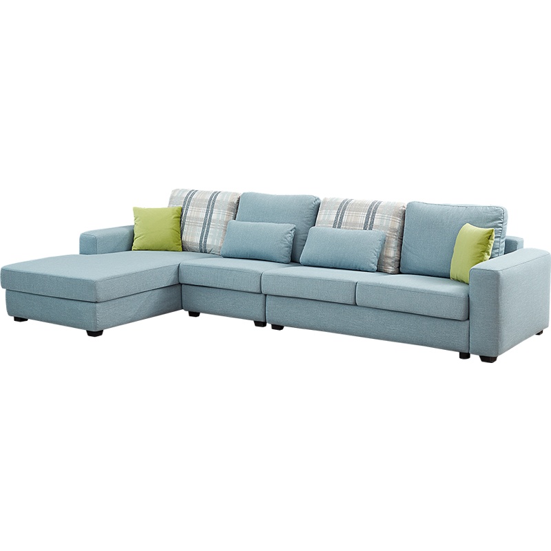 全友家居 现代简约布艺/皮布沙发 可选 布艺可拆洗（30天内发货）