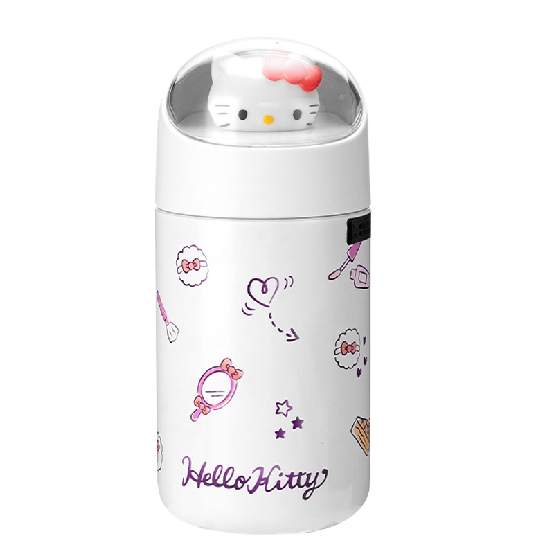 名创优品(miniso) 三丽鸥公仔迷你保温杯可爱少女心ins小巧杯子茶具280mL(白色)