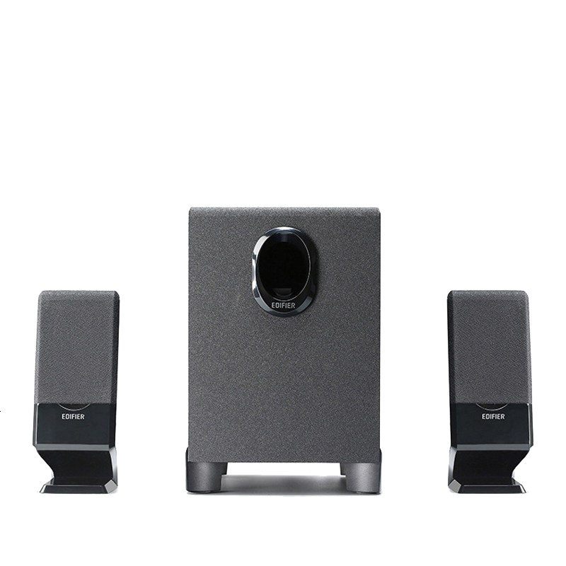 Edifier/漫步者 R101T06 2.1声道重低音笔记本台式拉杆广场音箱家用音响 银色