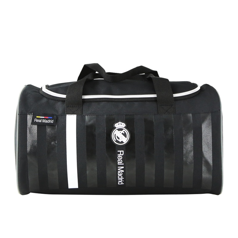皇家马德里Realmadrid官方正品时尚男女士登山休闲多功能大容量手提运动户外健身训练商旅行电脑单肩挎书包背包黑色