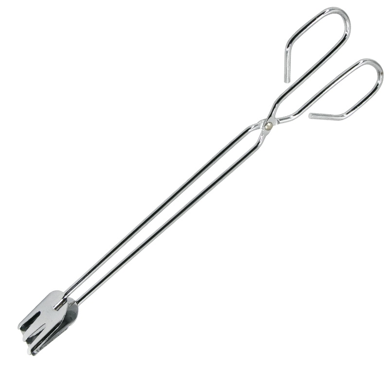 海斯迪克 gnjz-108 加长不锈钢垃圾夹子 火钳 夹拾物器 取物器 碳夹 环卫垃圾钳 32cm