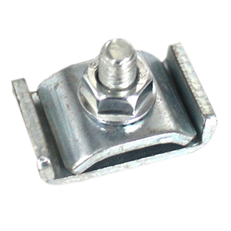 ABLEMEN 网格桥架配件 镀锌不锈钢卡扣 钢网桥架锁扣连接扣 15个起订