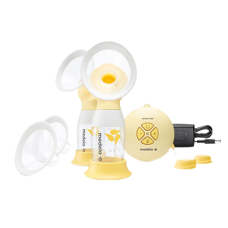 (瑞士进口)美德乐Medela丝韵翼舒悦版双边电动压奶拔奶吸乳挤奶器省时省力母乳不回流升级版吸奶器