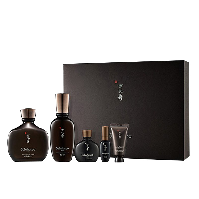 Sulwhasoo雪花秀 男士水乳套盒 清爽保湿 护肤套装 新旧包装随机发