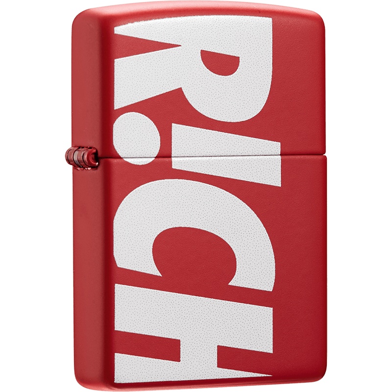 zippo芝宝打火机美国原装ZIPPO打火机中国新说唱联名款潮玩个性 233-C-000035 即可富有