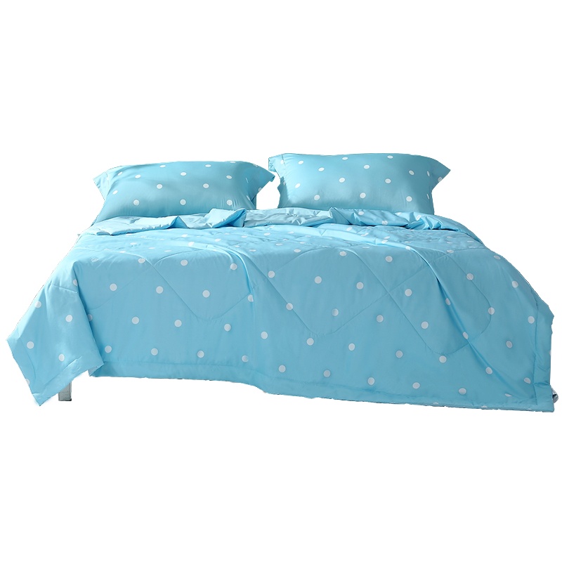 水星家纺 波妞蓝抗菌舒柔夏被床上用品