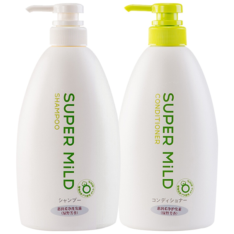 资生堂惠润 绿野芳香洗护套装(洗发水600ml+护发素600ml)