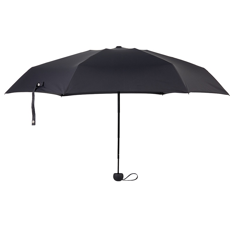 苏宁极物 消光纱五折便携遮阳伞防紫外线防晒晴雨五折伞