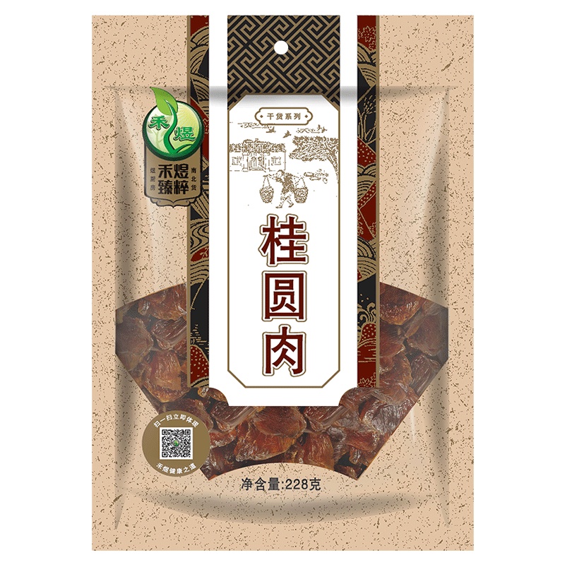 禾煜 桂圆肉228g 即食桂圆肉 休闲零食 南北干货 莆田特产 无核 禾煜出品