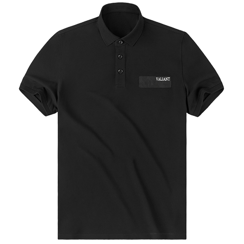 布先生新款夏季翻领轻奢POLO衫男装 商务立体短袖T恤AT10887