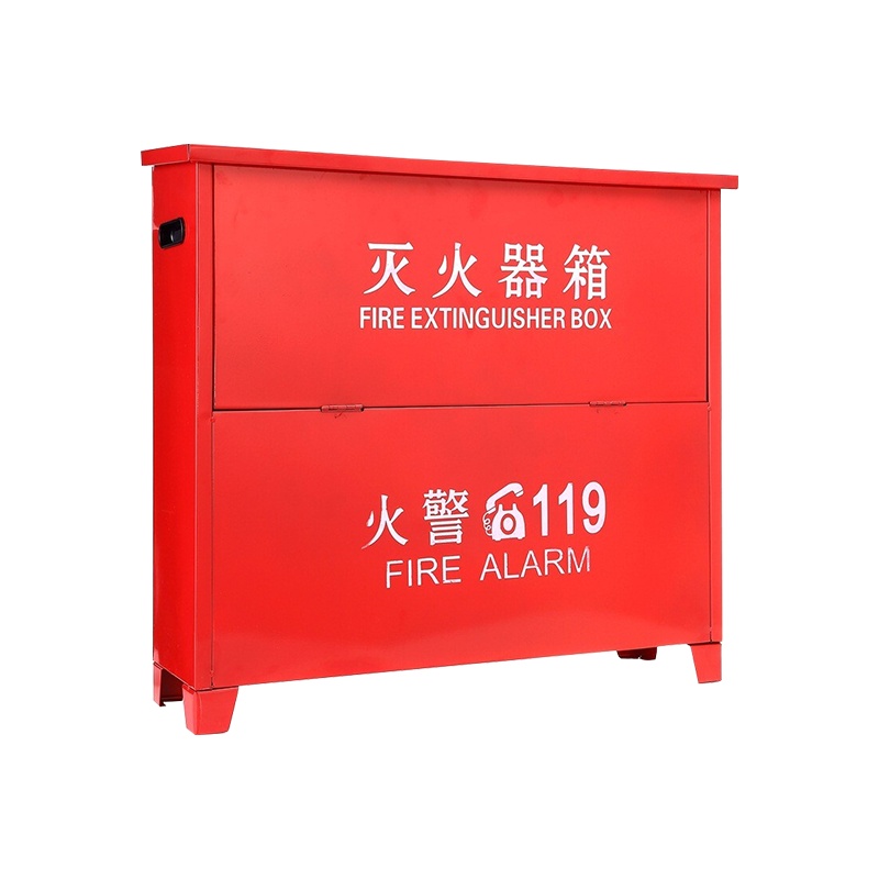 尔迈 灭火器箱普通型 消防箱 可放置3/4/5公斤干粉灭火器 2/3L水基型灭火器四具 54C型 消防器材