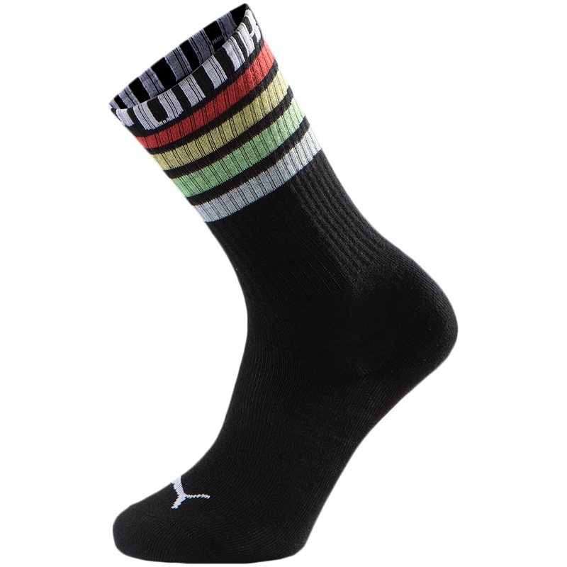 PUMA彪马男袜女袜许光汉同款运动袜休闲中袜(一对装)