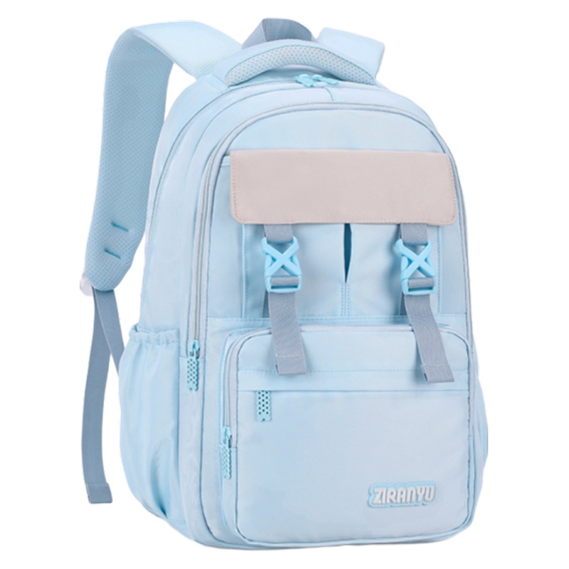 迪嘉乐新款儿童双肩书包小学生4-6年级女孩轻便护脊初中简约背包