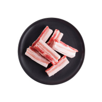 湘村黑猪 优质选材 去皮五花肉 煎烤皆优 袋装 400g