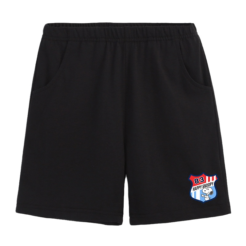 史努比童装儿童短裤男童夏季新款外穿裤子中小童五分裤