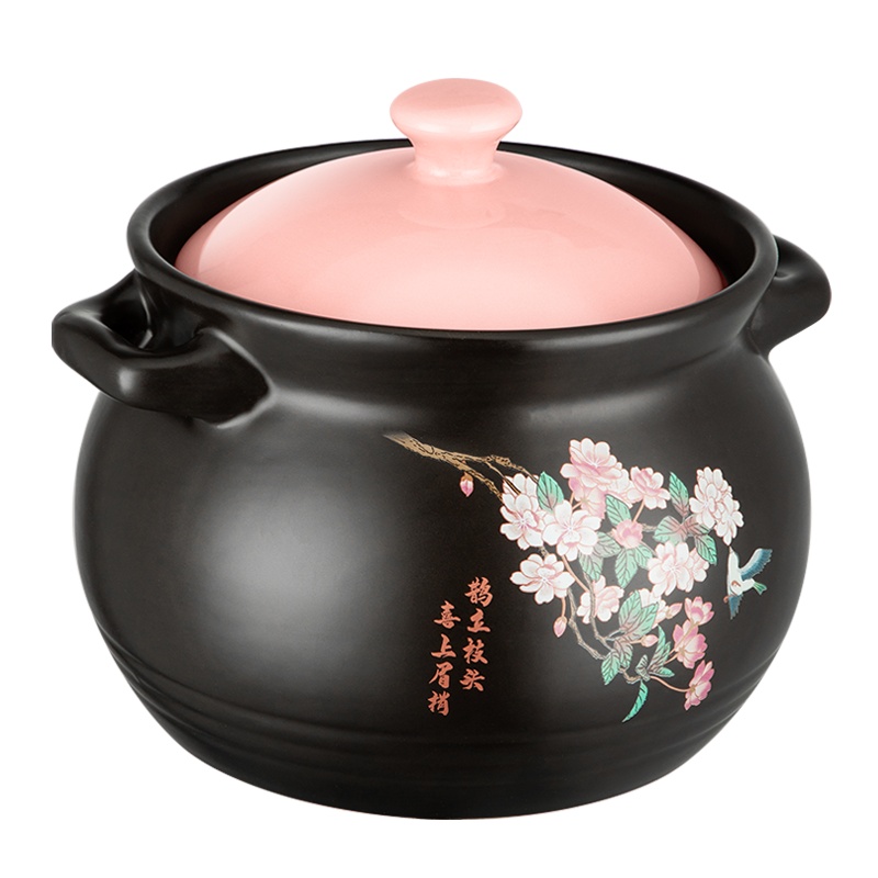炊大皇(COOKER KING)陶瓷煲炖锅可高温明火多功能养生炖鸡汤中药小容量2.5升家用砂锅XQ25TC