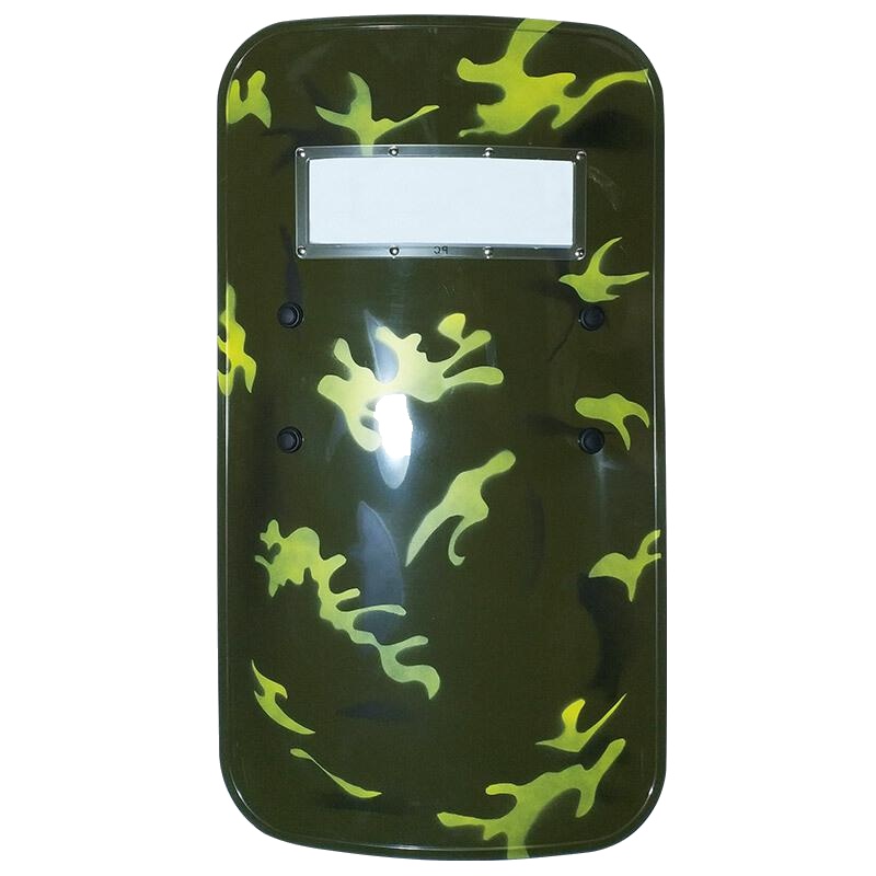 丛林狐 迷彩防爆器材钢叉防刺衣防刺服防刺背心安保套装保安头盔器材 迷彩盾牌