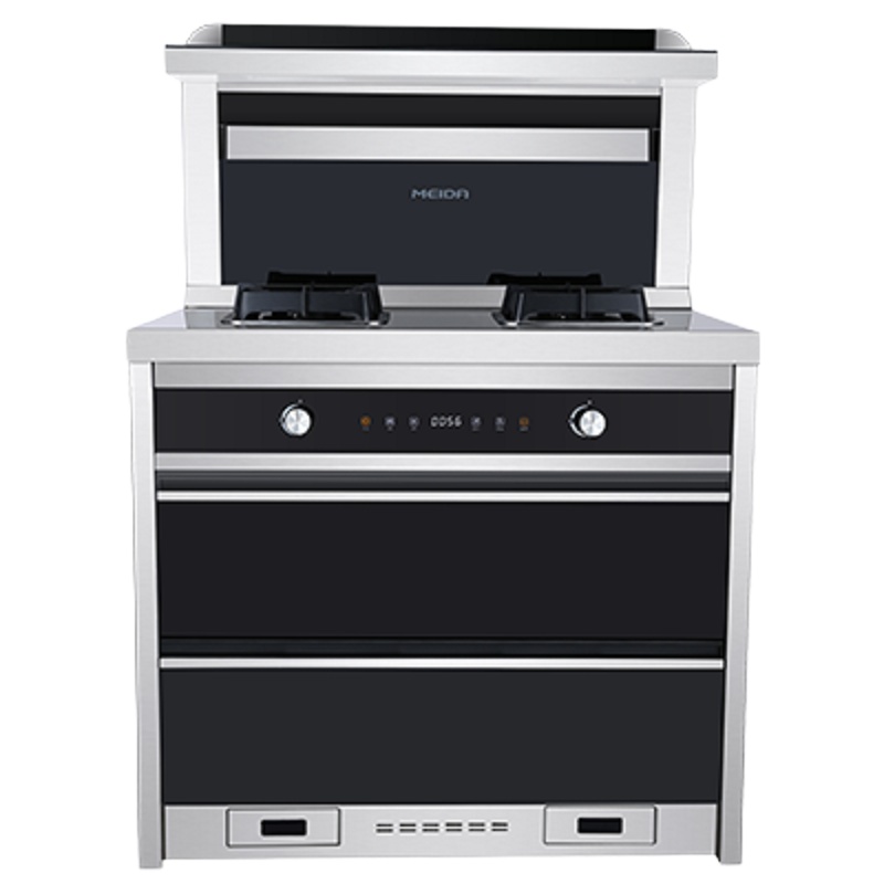 美大集成灶G5 消毒柜 侧吸抽油烟机 一体灶家用套装正品