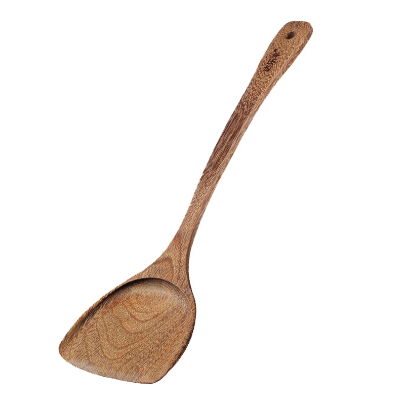 达乐丰木质 铲类33*9*2(CM) 鸡翅木 1件装木铲子 不粘锅专用无漆铲 长柄炒菜铲子 国产实木锅铲