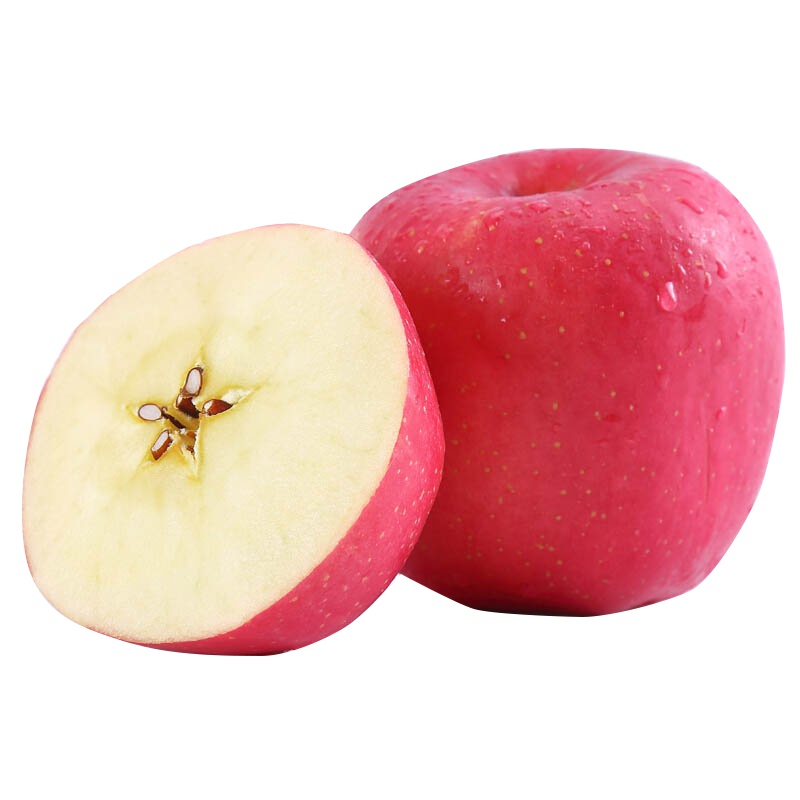 大唐果园静宁红富士苹果4个
