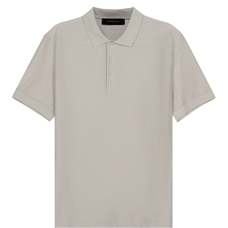 杰尼亚 Ermenegildo Zegna 男士 棉质短袖POLO衫 UW399 746
